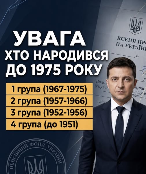 УВАГА ХТО НАРОДИВСЯ ДО 1975 РОКУ: ЩОЙНО СТАЛО ВІДОМО, ВАЖЛИВА ЗМІНА З 1 ТРАВНЯ. ПОВІДОМТЕ РІДНИХ