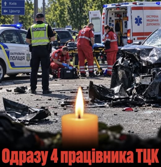 Авто ТЦК на великій швидкості потрапило у моторошну ДТП. Відео