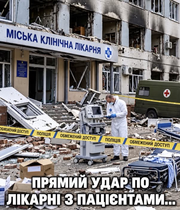 Перші кадри з обласної лікарні після російської атаки. Відео